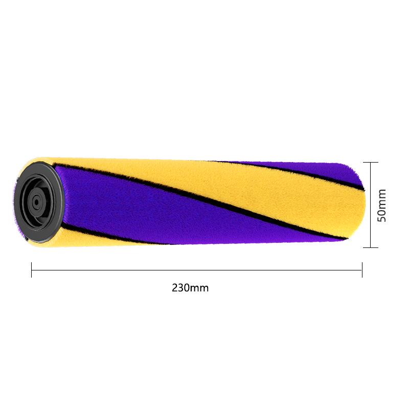 Совместимая мягкая бархатная напольная щетка Dyson V8/V7 с зеленой лампой для обнаружения пыли для пылесоса G5.