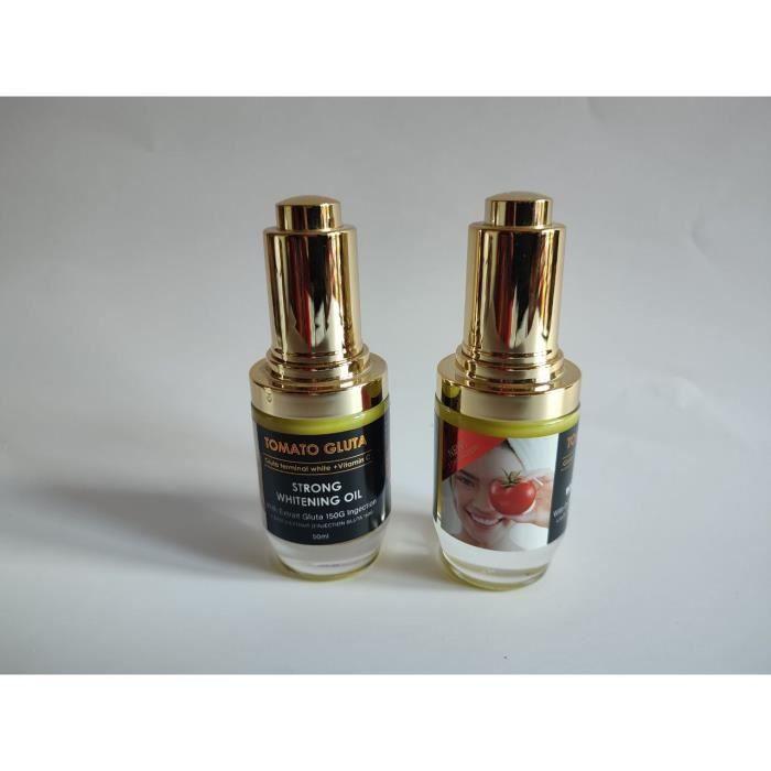 Sérum Éclaircissant - Gluta Tomato - Naturel - Très Efficace - Sans Parabène - Mixte