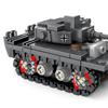 MOC Main Battle Tiger Heavy Tank War Military City Vehicle Car Building Blocks Classic Model Bricks Kits Sets Ideas