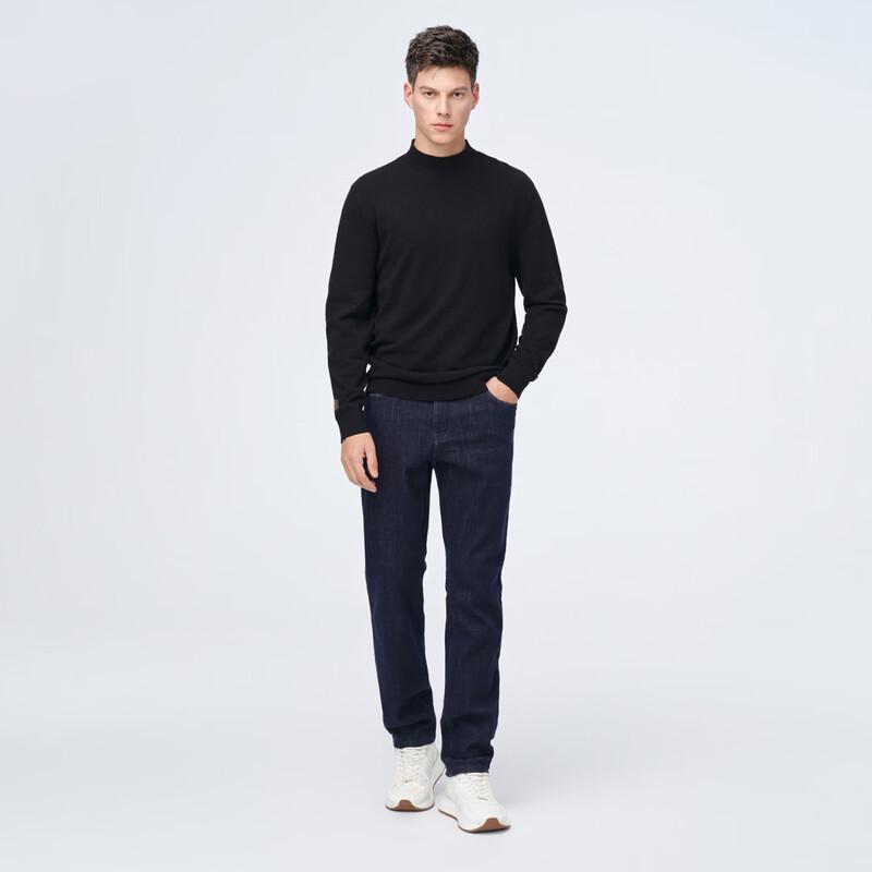 Мужские джинсы прямого кроя GIOVANNI VALENTINO с начесом