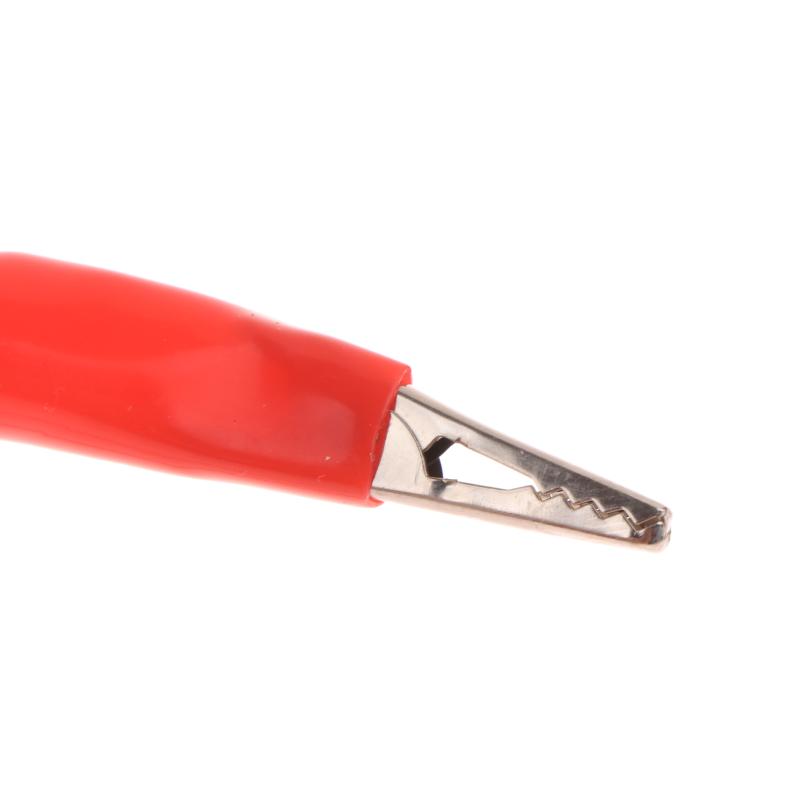 2 шт. 1 м тестовые провода с зажимами типа «крокодил», 2 провода, 4 зажима, перемычки, красный, черный, зажим «крокодил» для аккумулятора, электроники, DIY-схемы