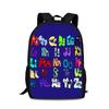 Game Alphabet Lore Kids Backpack School Bag 40cm/15.7inch Backpack Lightening Zipper Backpack Book Bags for Boys Girls Best Gift