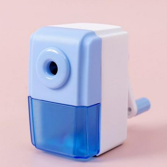 Xiaomeng Capybara Hand-Crank Pencil Sharpener with Automatic Lead Advance - Cute and Boxed, Perfect for Kids' Gifts