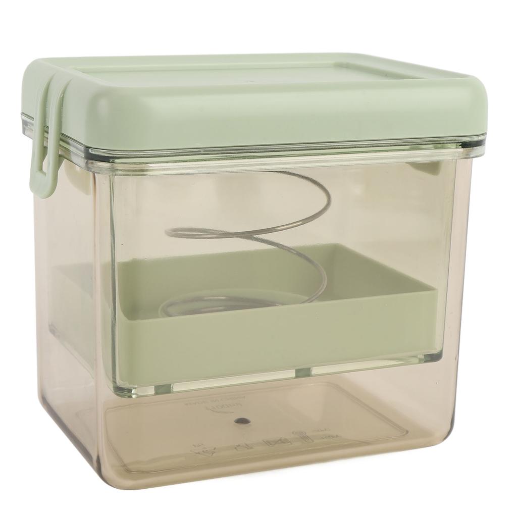 Greek Yogurt Strainer PS HIPS Rectangular Homemade Cheese Yogurt Maker Filter Whey Separator with Fine Mesh for Home