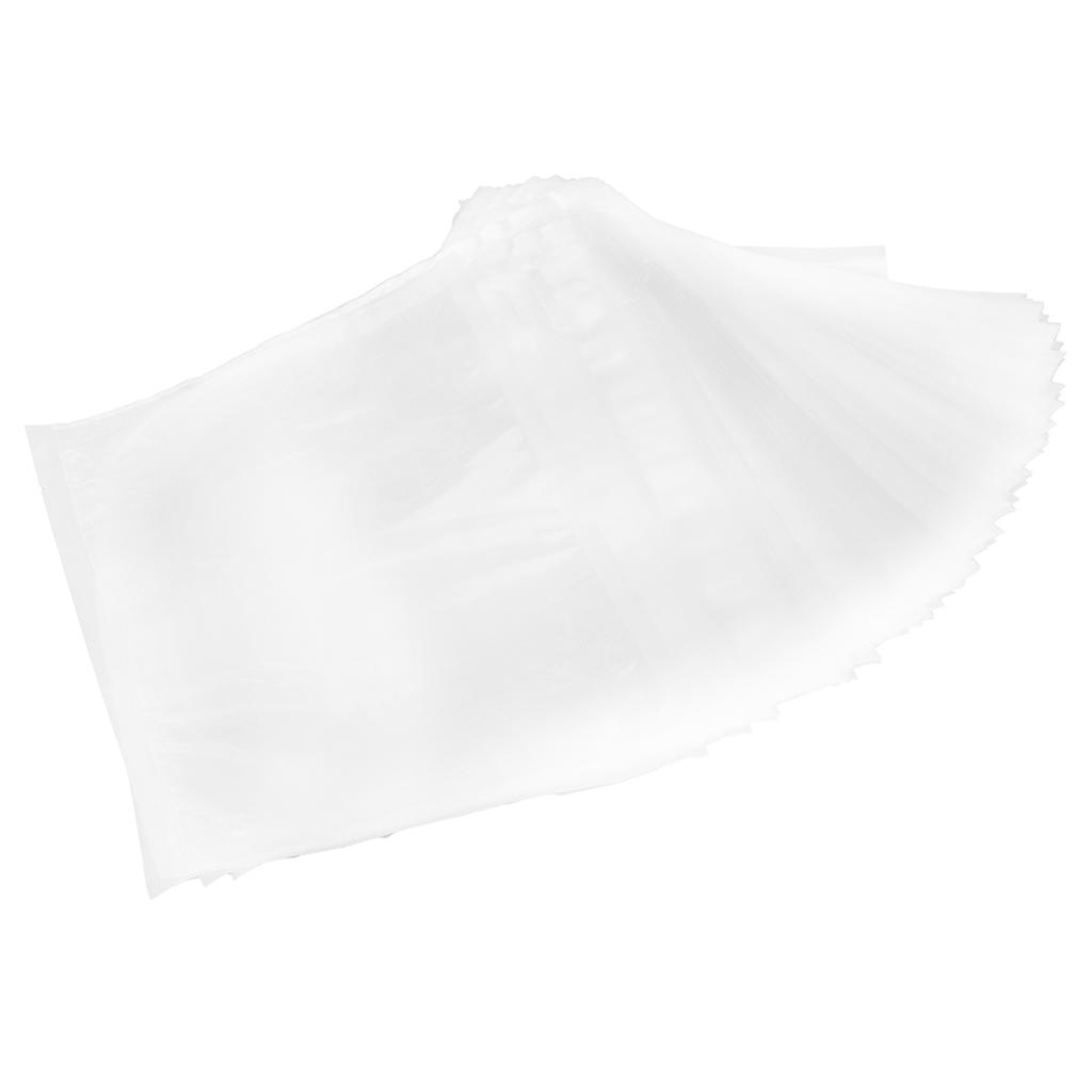 100Pcs Vacuum Sealer Storage Bags Universal Leakproof Food Saving Bag Kitchen Supplies