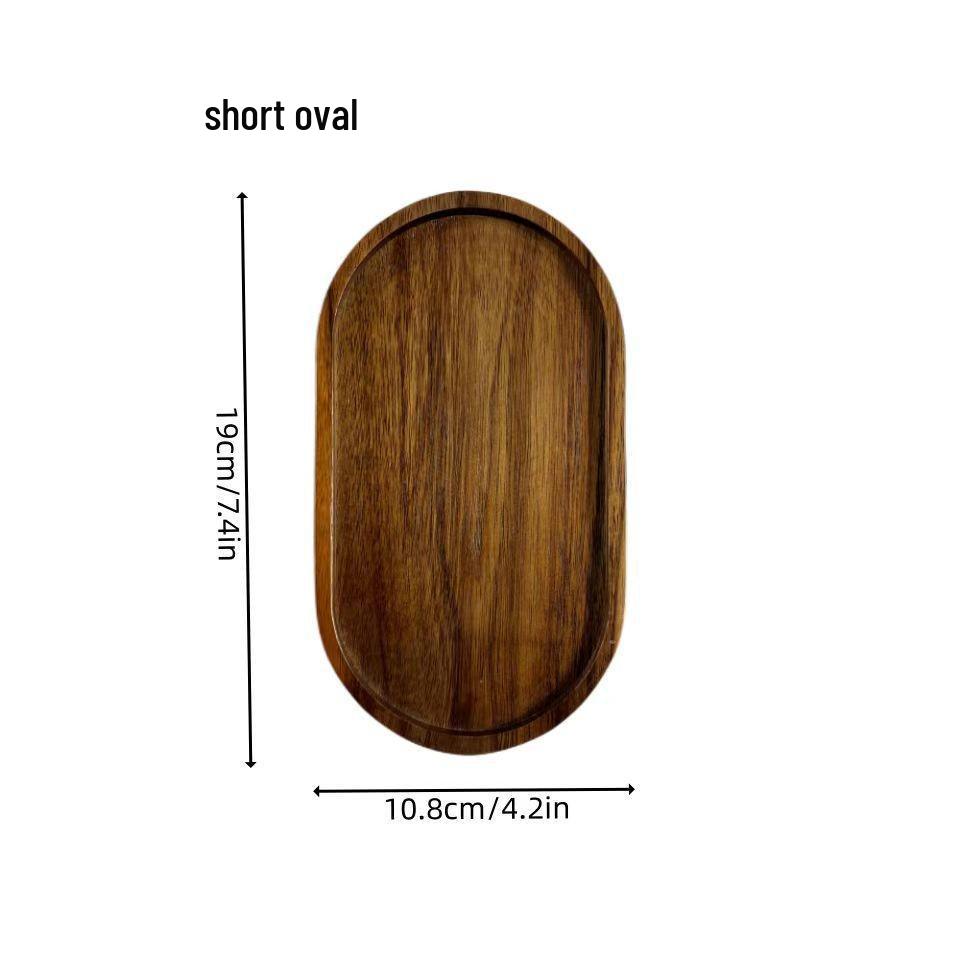 Поднос из акации в форме облака: Чайная, обеденная, десертная или закусочная тарелка и блюдо для хранения