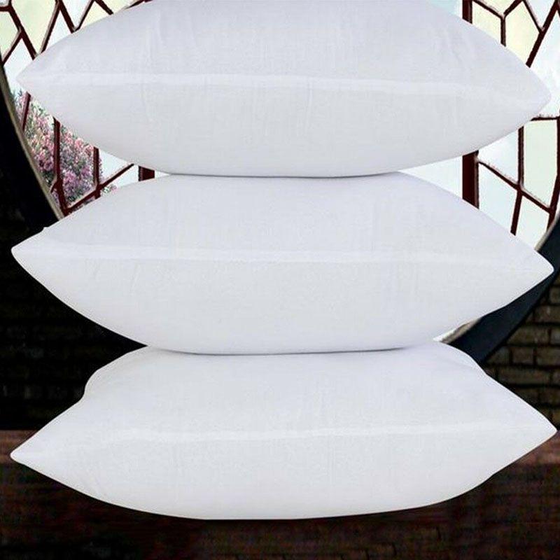 Luxurious Polyester Hollowfiber Cushion Inner Pads With White Cover For Ultimate Comfort