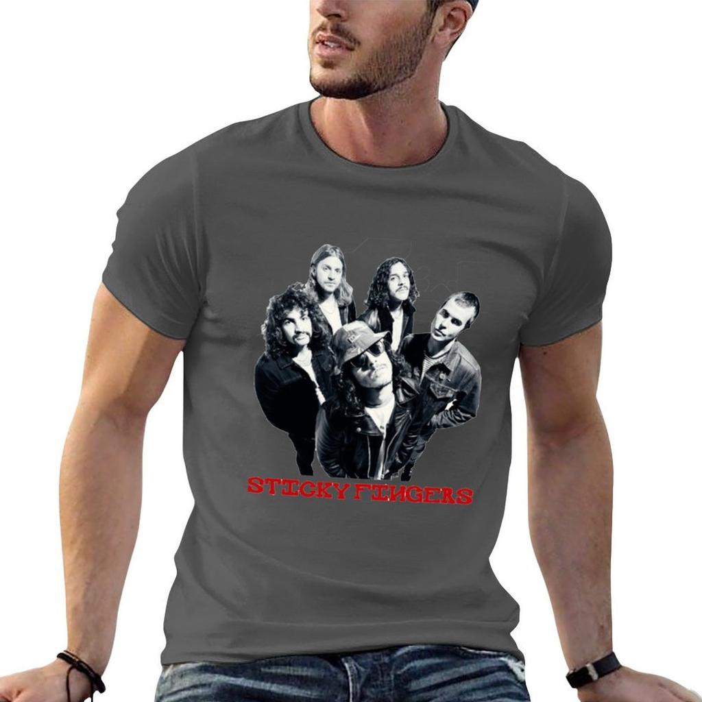 Sticky Fingers Classic TShirt Worker Basic Short Sleeve Tee