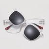 TJ2190 Unisex Three-in-One Magnetic Polarized Clip-on Sunglasses Set