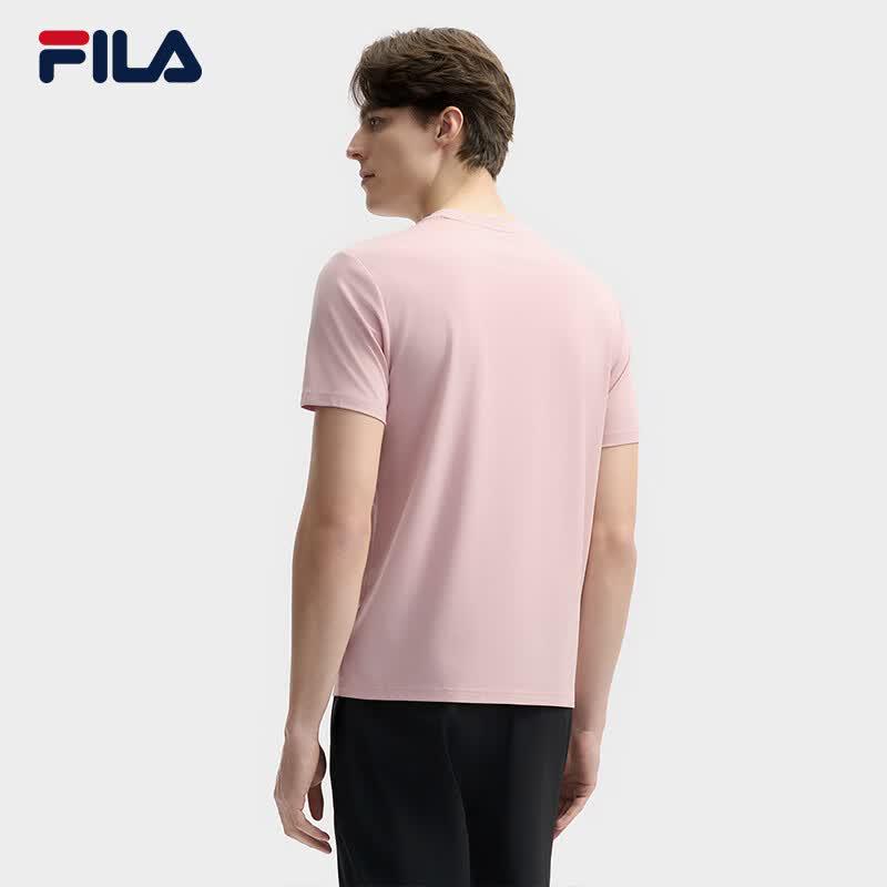 Fila Мужская вязаная футболка с коротким рукавом для охлаждения