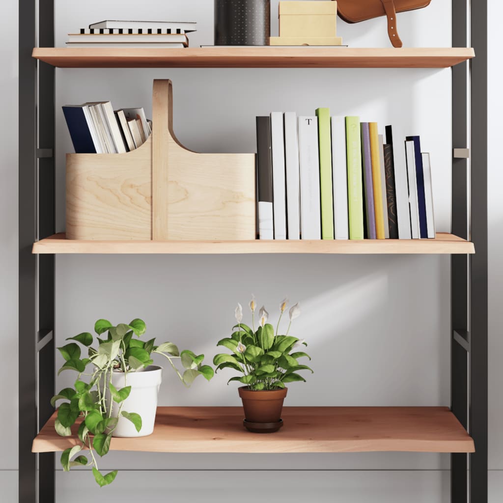 Vidaxl Półka, 100X60X2 Cm, Surowe Lite Drewno Dębowe