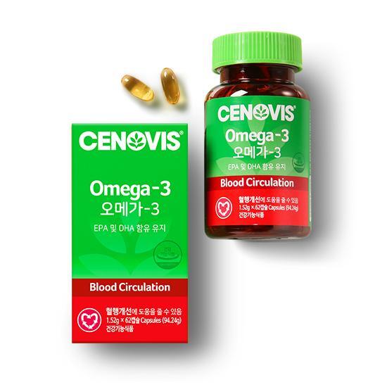 Ценовис Омега 3 62 капсулы (запас на 1 месяц)
