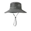 Adjustable Fisherman Hat Big Eaf Mountaineering Hat Portable Sunshade Hats  Unisex