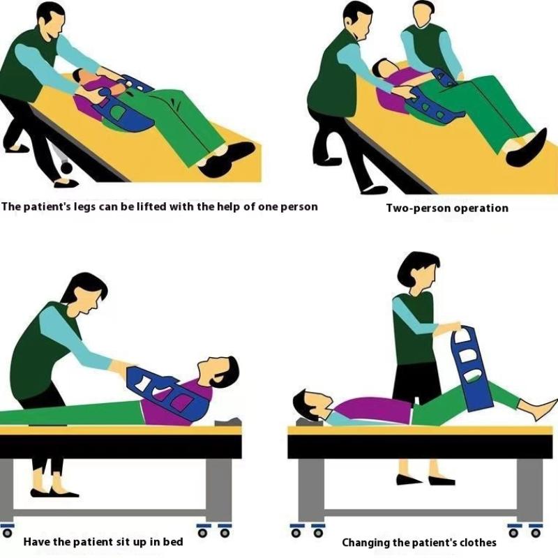 Removable Patient Transfer Belt – A Mobility Assistance Device for Elderly and Disabled Individuals