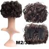 Curly Hair Chignons Hair Bun Claw Clip On Hair Wedding Retro Style