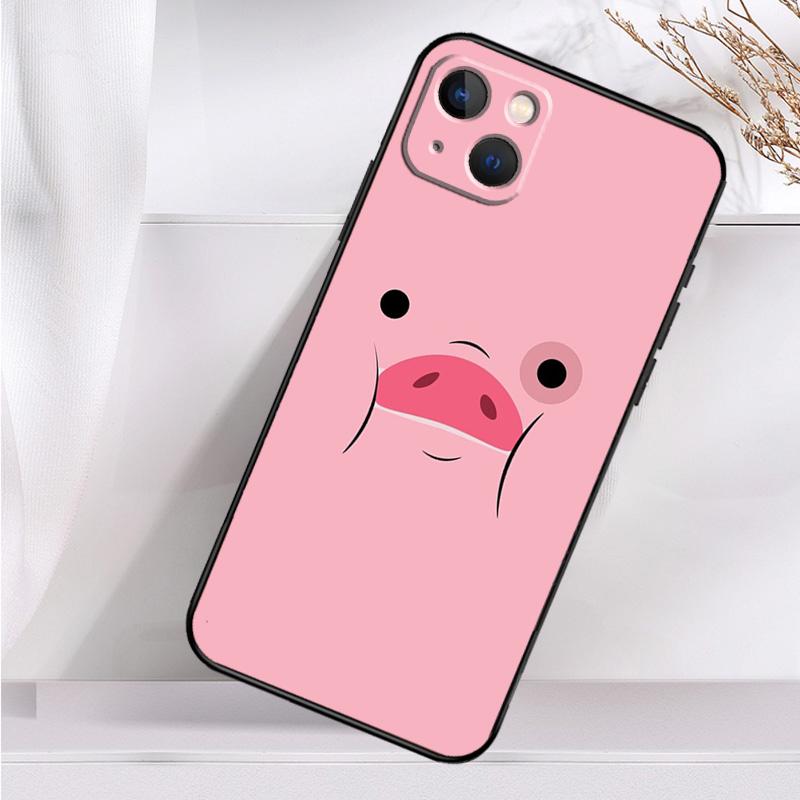 Мультяшный Чехол-Свинка Ударопрочный Для iPhone 17 16 Pro Max 11 14 15 Plus 12 13 Mini 16e 17 Air Чехол для Телефона