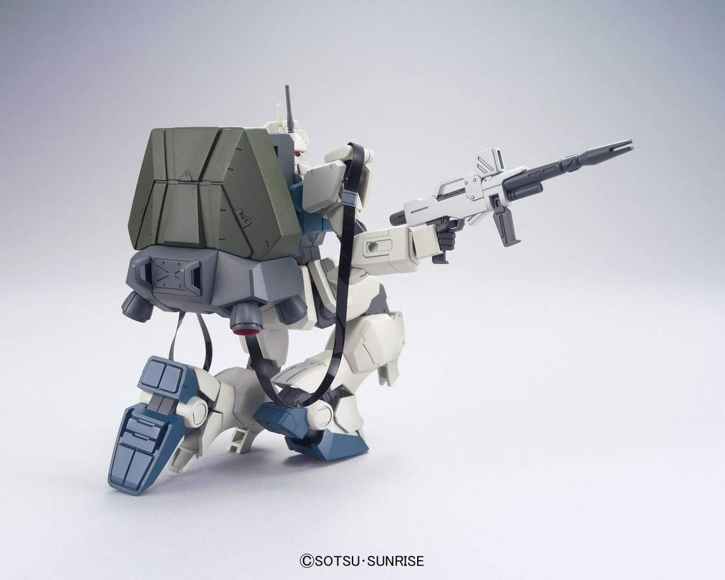 Bandai HGUC Mobile Suit Gundam RX-79 Ez-8 Gundam 1/144 Scale Pre-colored Plastic Model Kit