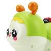 Electric Crawling Caterpillar Toy with Light Music Educational Baby Tummy Time Light-up Movable Eyes Cartoon Caterpillar Musical Toy Toddlers