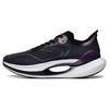 Li Ning Shadow 2 Essential Амортизация Дышащие Легкие Упругие Низкие Кроссовки для Бега Мужские Черные ARRT005-5