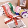 Christmas Ribbon Candy Christmas Ribbon Roll Metallic Wired Gift Wrapping Shine Ribbon for Birthday Wedding Festival Decoration
