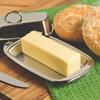 Прочная коробка для сыра из нержавеющей стали с крышкой