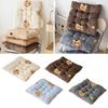 1PC Butt Pad for Home&Office Chair Pad Non-slip Plush Thickened Back Cushion 40x40cm Square Seat Cushion
