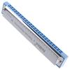 Metal 24 Holes Harmonica Complex Tone Professional Blues Harmonica Wind Instrument for Beginners
