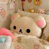 Большая двусторонняя плюшевая подушка-обнимашка Rilakkuma - Идеально для сна и Дня святого Валентина