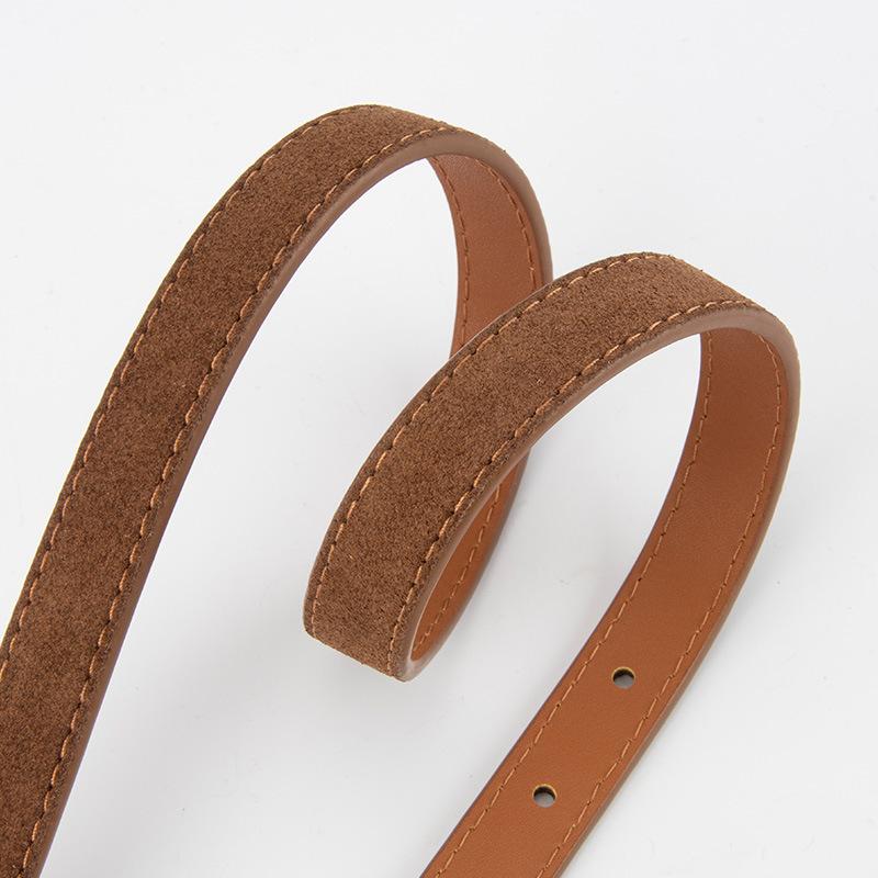 Новый Ретро Матовый Ремень для Женщин с Джинсовым Ремнем Декоративный Высококачественный Ремень из Натуральной Кожи