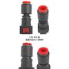 10PCS CRIN CRDI Automotive Fuel Hose Quick Plug Fitting SCR Urea Hose Fitting