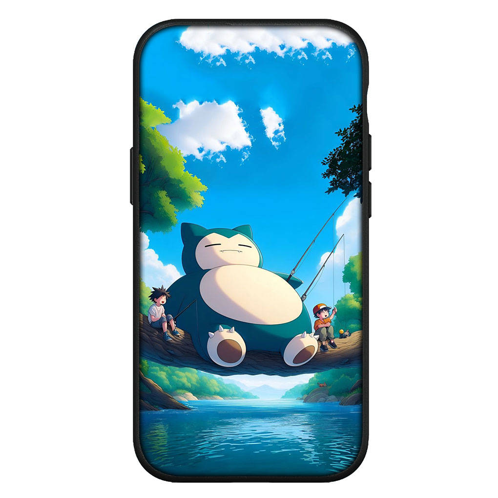 Чехол для iPhone 16 15 Xiaomi Redmi Note 14 13 12 11 Pro Max X 8 9 16e Samsung Galaxy S25 S24 S23 Moto OPPO Huawei Cool Pokemon Go Pikachu Phone Case