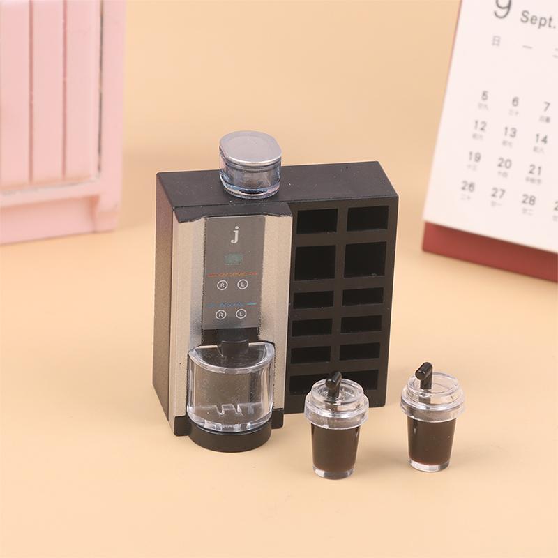 Украшение для кукольного домика Модель мини-кофемашины Украшение для кукольного домика