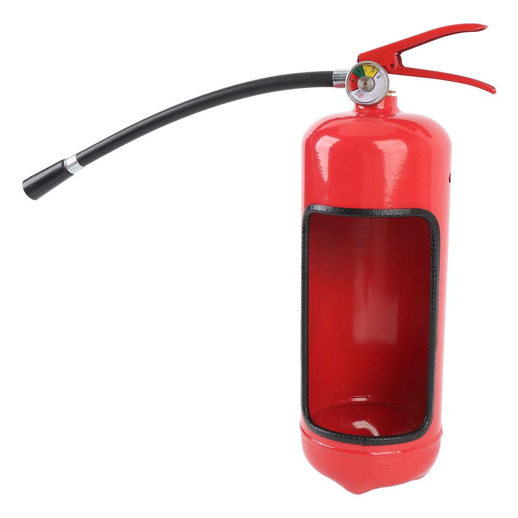 Fire Extinguisher Wine Bottle Holder Decorative Iron Tabletop Fire Extinguisher Wine Bottle Storage