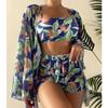 New Separate Swimsuits Tankini Set Female Swimwear Sports Beach Wear Two-Piece Bathing Suit Pool Women Swimming Suit