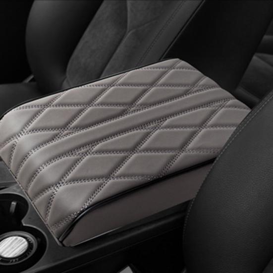 Car Armrest Box Pad Wear Resistant Scratch-proof Universal Soft Fabric Central Control Armrest Box Cover Car Accessories