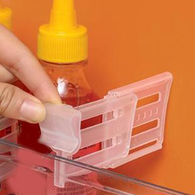 Настраиваемый Органайзер для Холодильника Органайзер для Хранения Настраиваемое Хранение Регулируемые Разделители Вертикальная Оптимизация