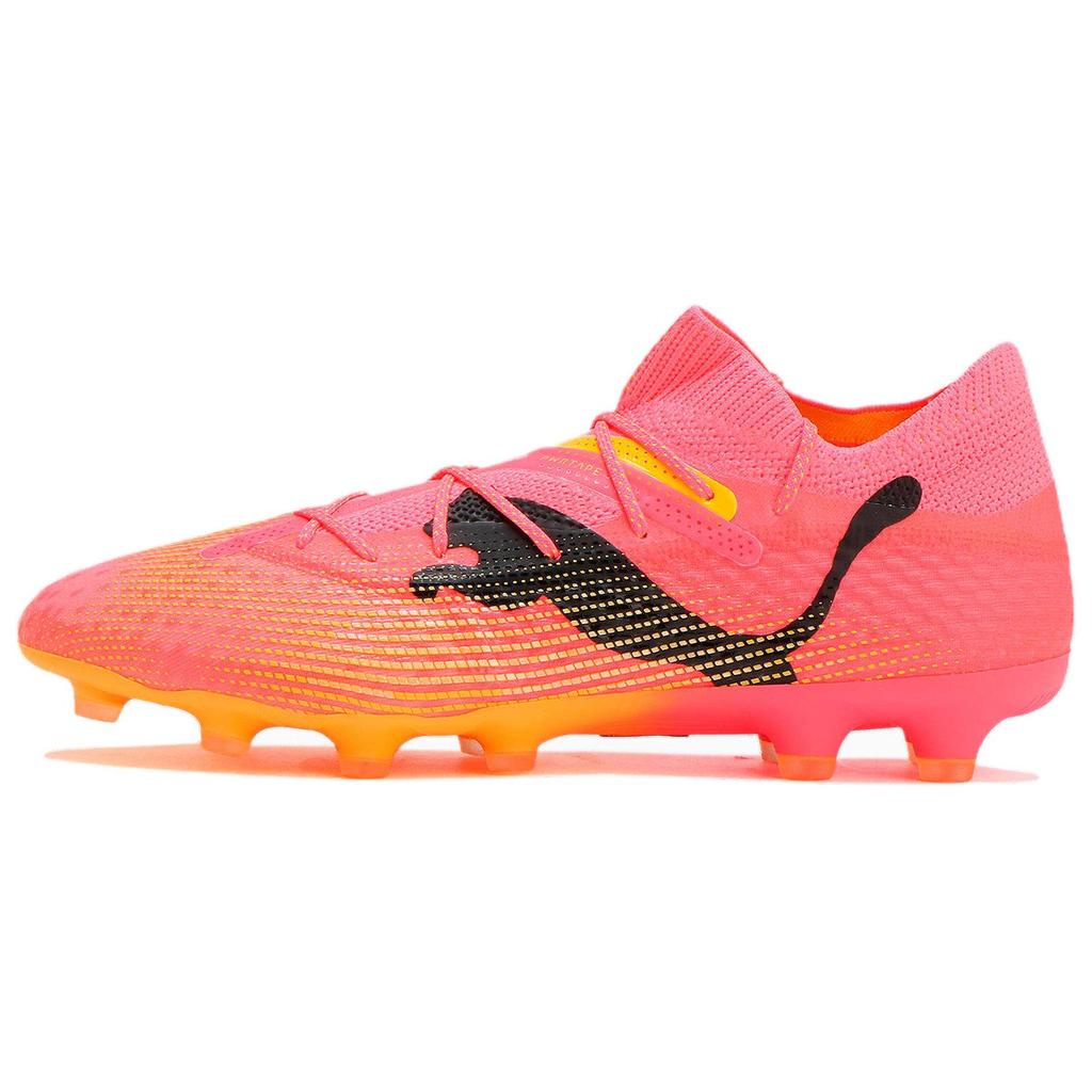 Puma Future 7 Ultimate Comfortable Ag Hg Football Shoes Men Football Shoes Pink Black 107702-03
