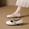 Модные CRLAYDK Классические Женские Балетки Повседневные Лоферы Слипоны Женские Мэри Джейн На Толстом Низком Каблуке Мягкая Кожа Платье Мюли Мокасины для Вождения