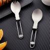 Cookware Folding Spoon Corrosion Resistance Light Weight