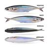 3Pcs Floating Soft Mackerel Baits Fishing Lure Dragging Swinging Swimming Baits Soft Artificial Swimbait Fishing Tackles