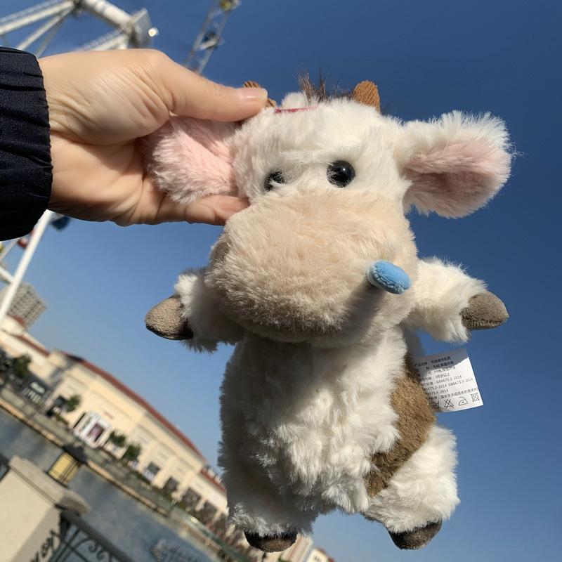 Cattle and horses migrant workers dolls wholesale plush toys men and women sleeping dolls birthday gift pendant plush doll