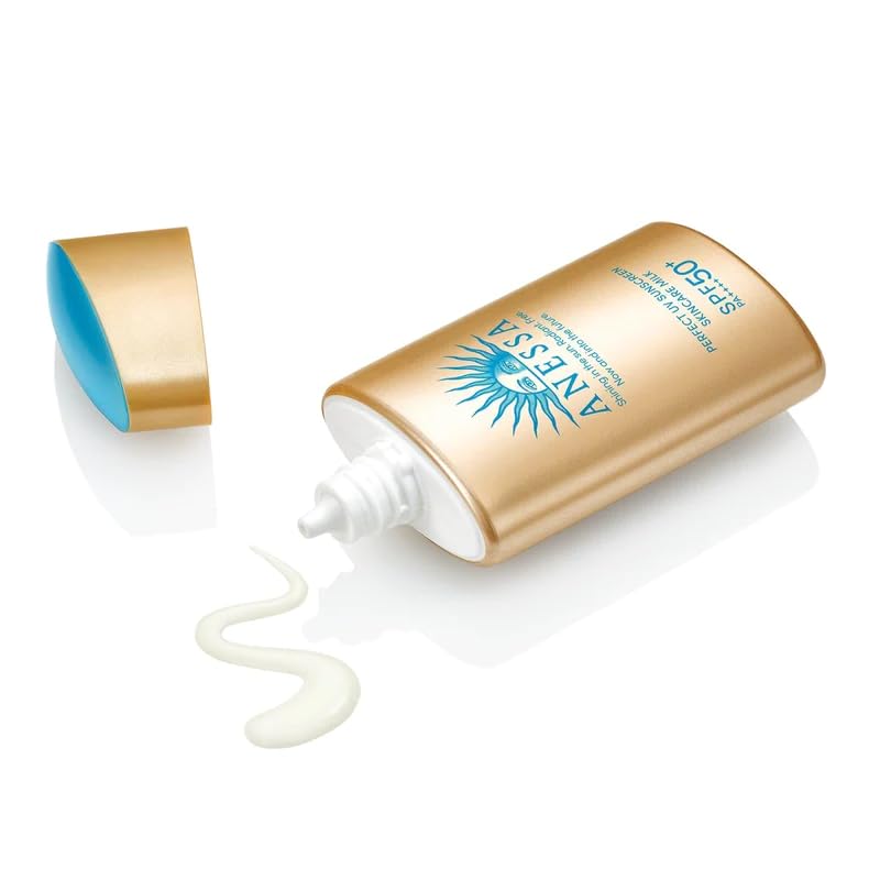 ANESSA 50+ Perfect UV Skin Care Milk sunscreen citrus soap scent 60mL regular product 1 piece (x 1)