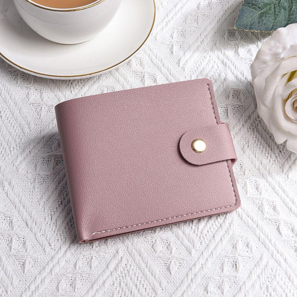 Многофункциональный мини-кошелек из искусственной кожи, портмоне, портативный держатель для карт, зажим для женщин