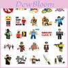 50 шт. Разноцветные водонепроницаемые стикеры Roblox для DIY ноутбука, скейтборда и багажа