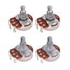 4 K 18mm Split Shaft Potentiometer Pots for Electric Guitar