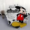 Personalized Name M-Mickey  Print Umbrella - Automatic Open/Close, Eight-Rib Durable Frame, Automatic Folding Umbrella