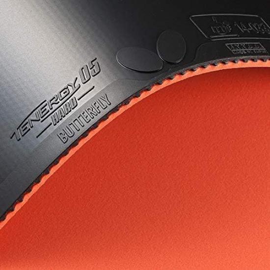 Накладка Butterfly для настольного тенниса Tenergy 05 Hard 06030 Black Extra Thick