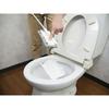Azuma Industrial One-Push Toilet Wiper with 360 Rotating Head and Compact Storage (TL760)