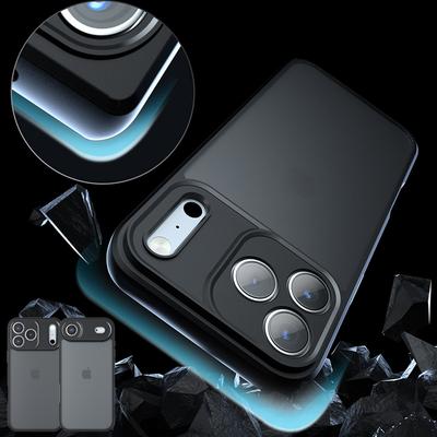 Чехол для iPhone 17 Pro Чехол для iPhone 17 Air Чехол для iPhone 17 Pro Max Бампер Роскошный Матовый ПК + ТПУ Ударопрочный Защитный Чехол для Телефона