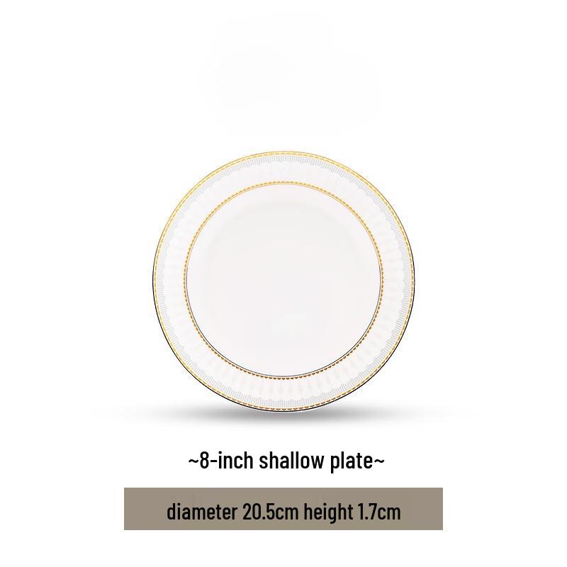 Nordic Style Jingdezhen Ceramic Dinner Plate